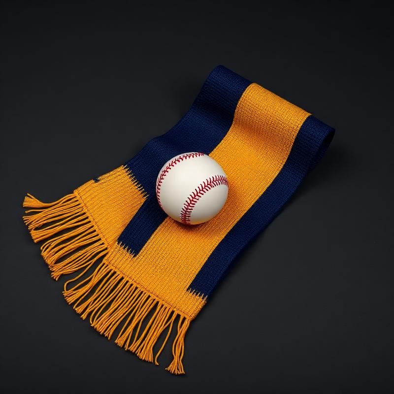 Bufanda y pelota conmemorativa